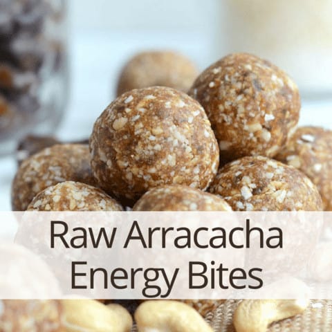 Raw Arracacha Energy Bites  &ndash; Alovitox
