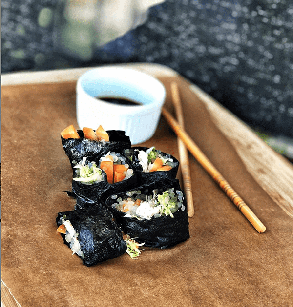 Yacon Miracle Sushi Chicken Sushi Recipe  &ndash; Alovitox