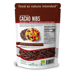 Cacao Nibs Sweetened with Yacon Syrup