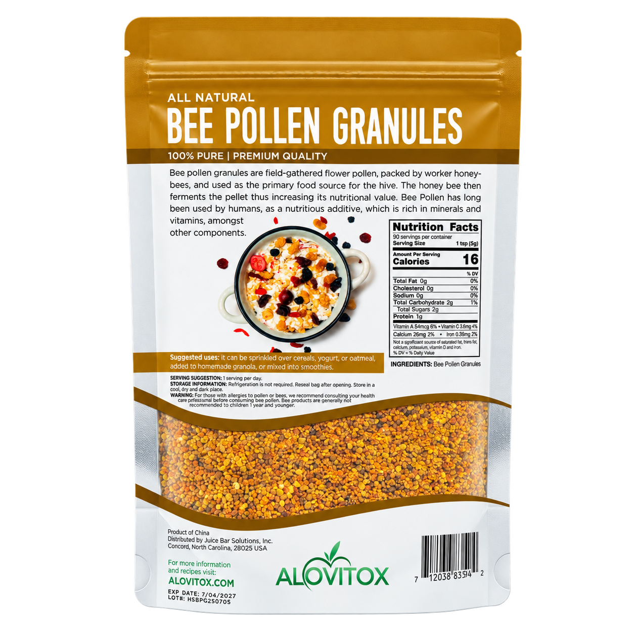 Bee Pollen Granules