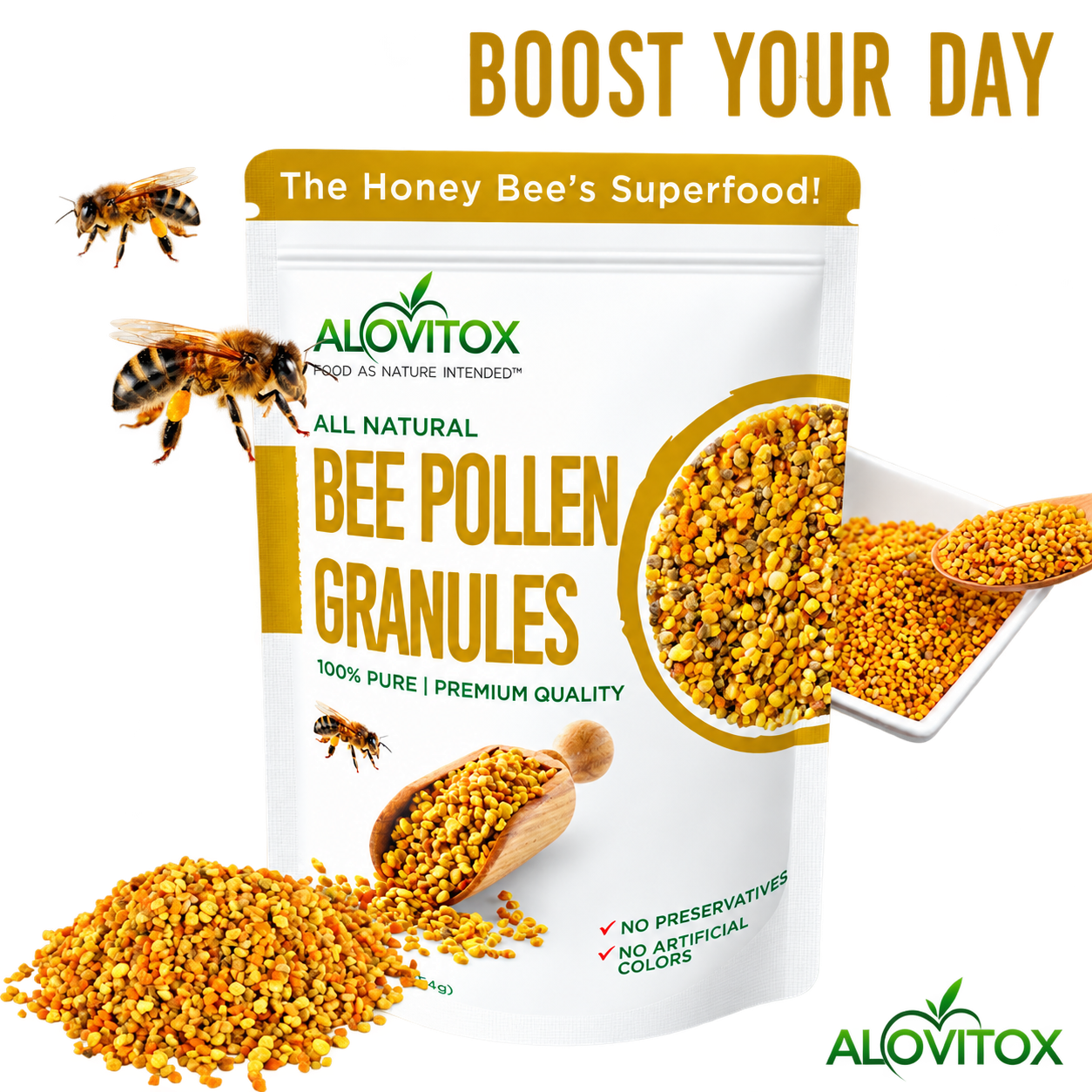 Bee Pollen Granules