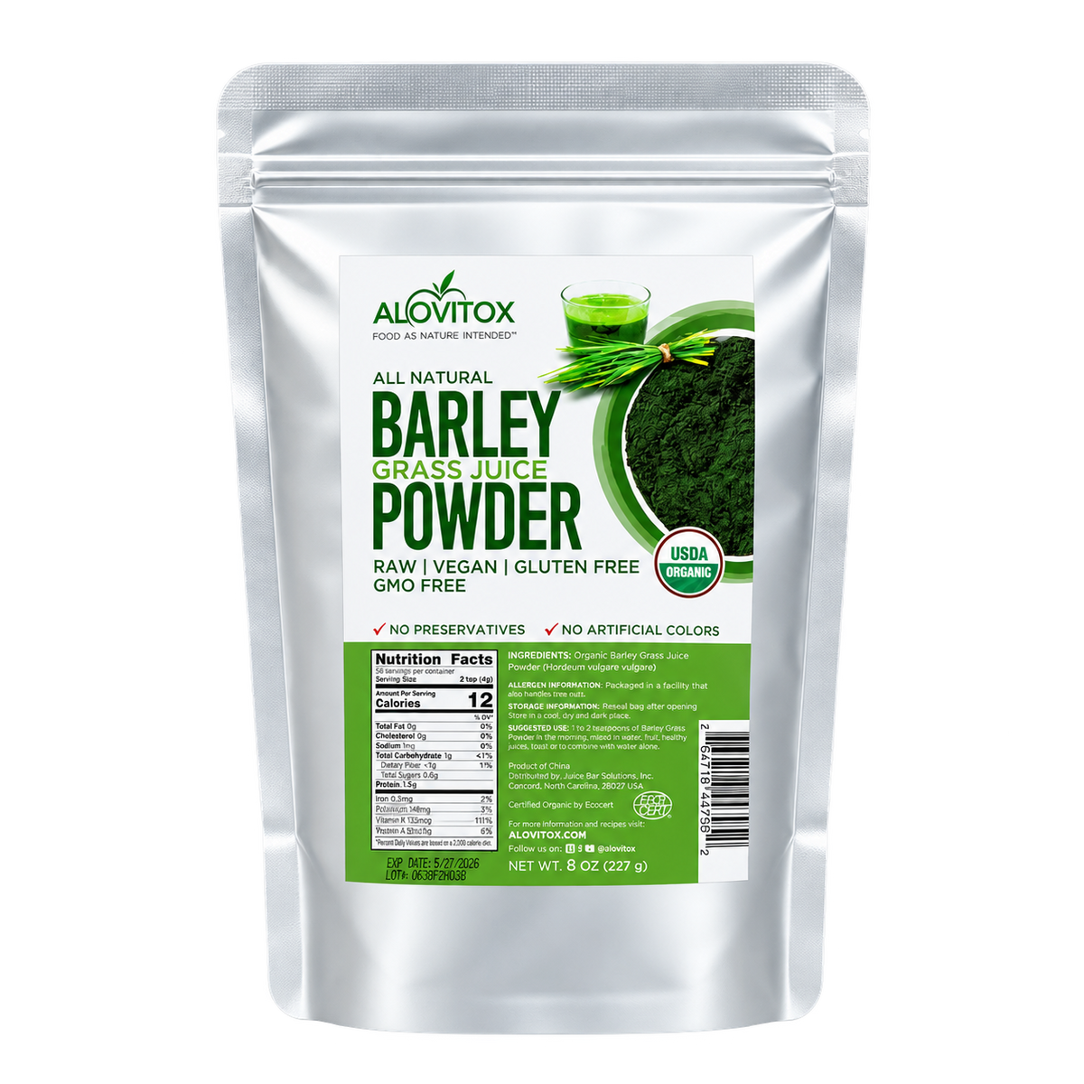 Barley Grass Juice Powder