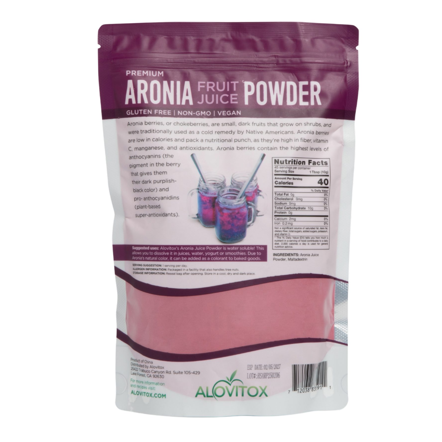 Aronia Berry Juice Powder