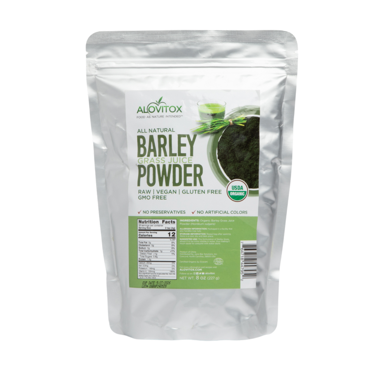 Barley Grass Juice Powder