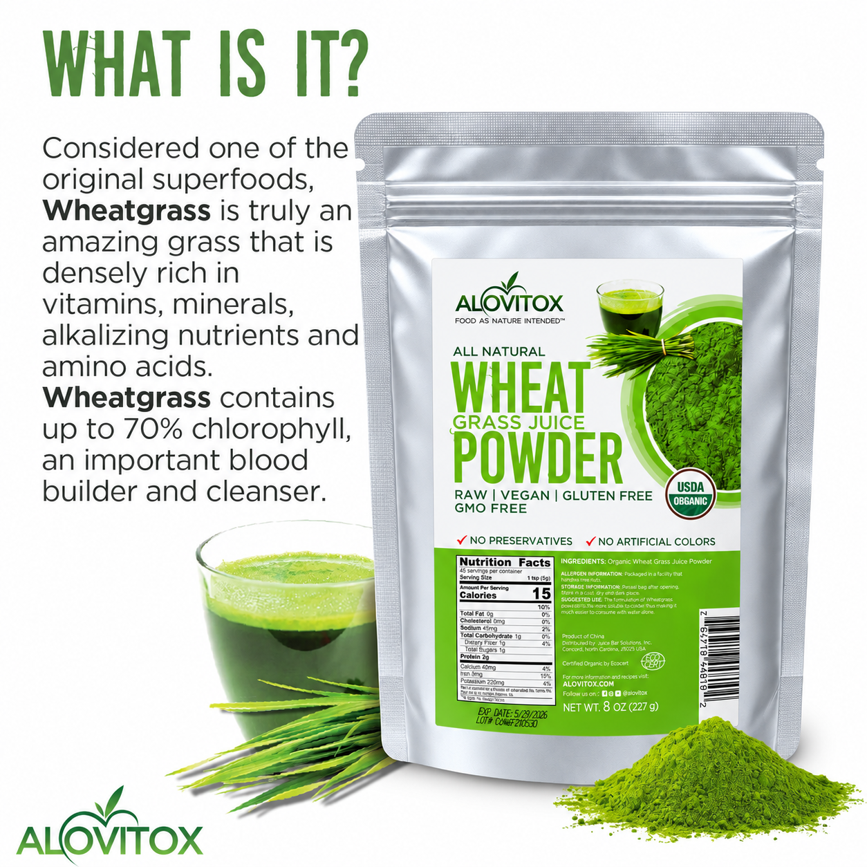 Wheat Grass Juice Powder
