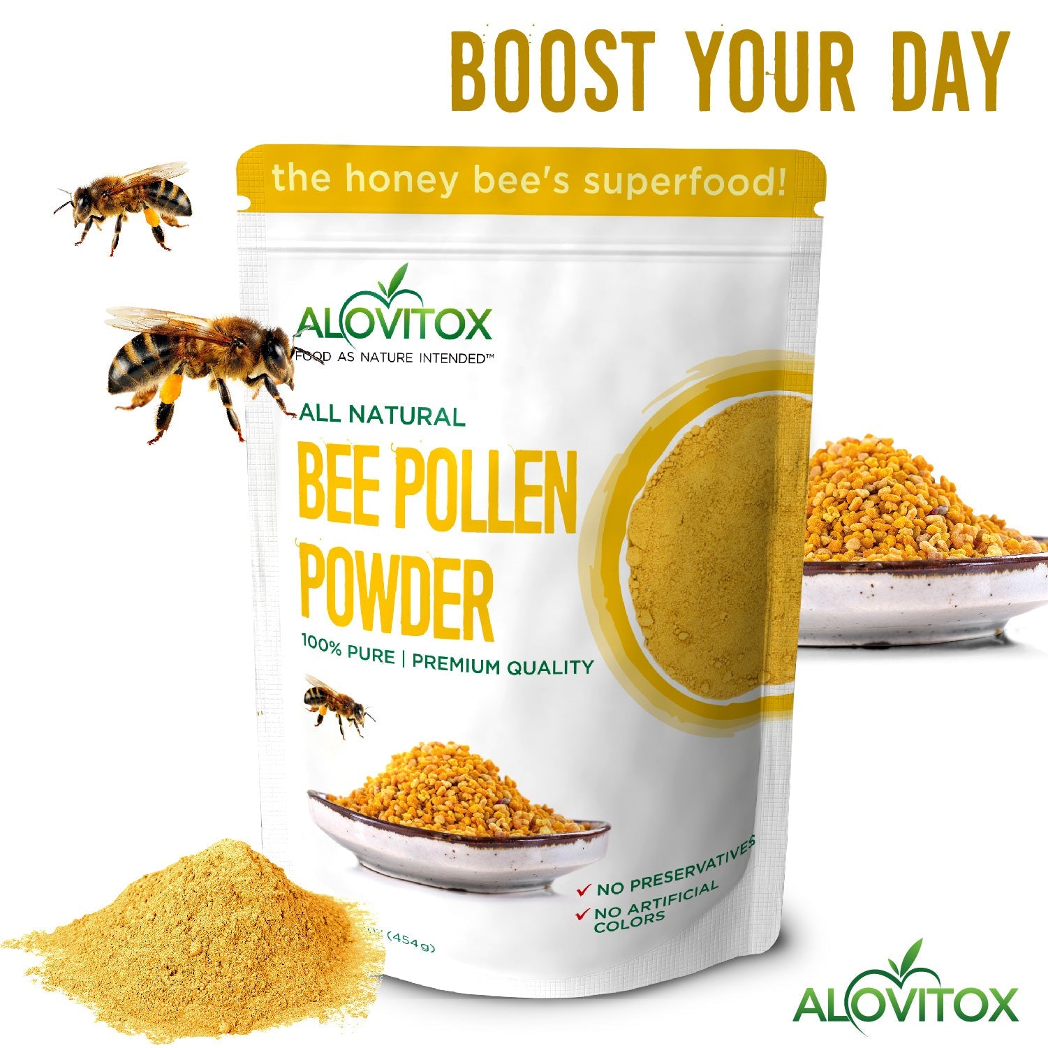 Bee Pollen Powder (Wholesale20)