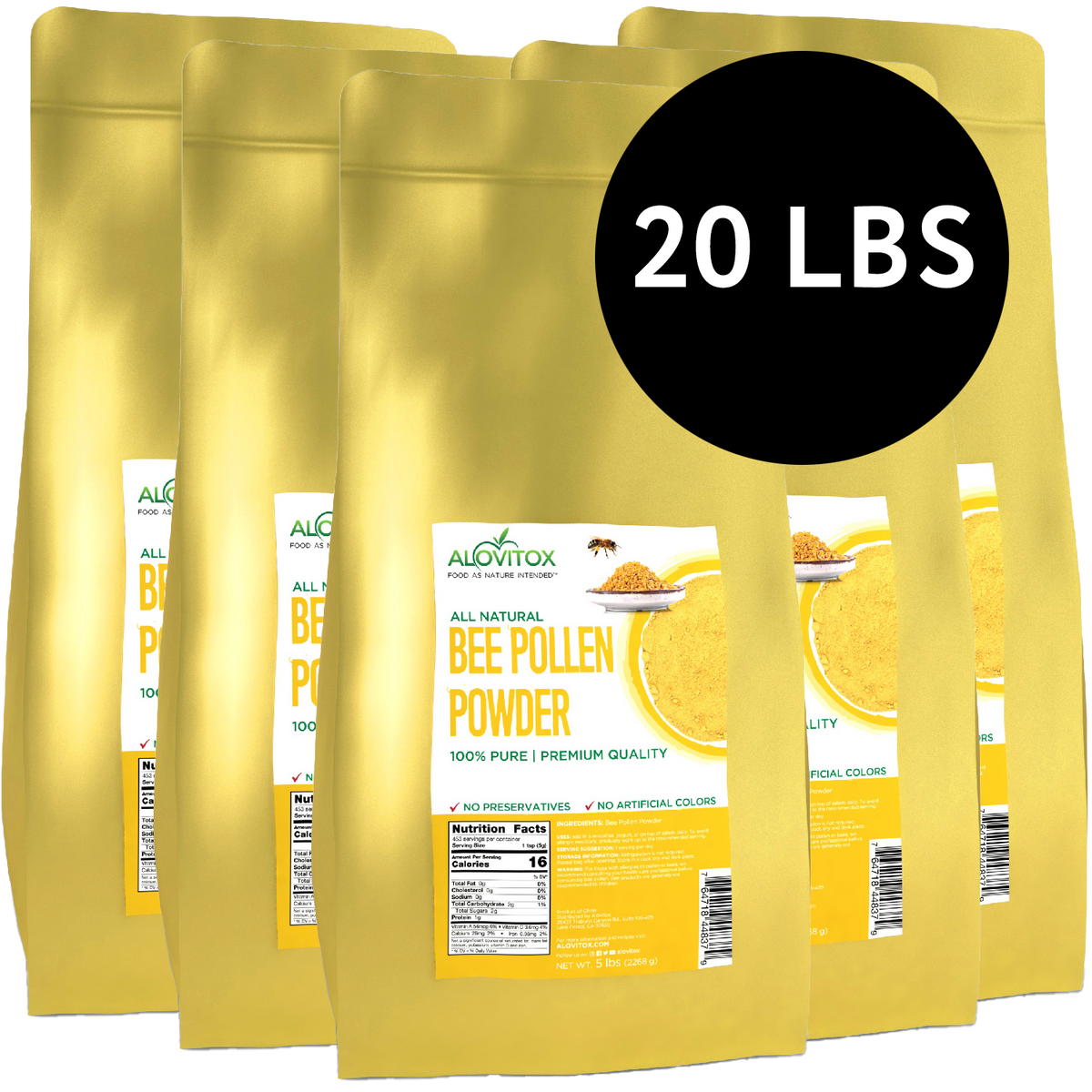 Bee Pollen Powder (Wholesale20)