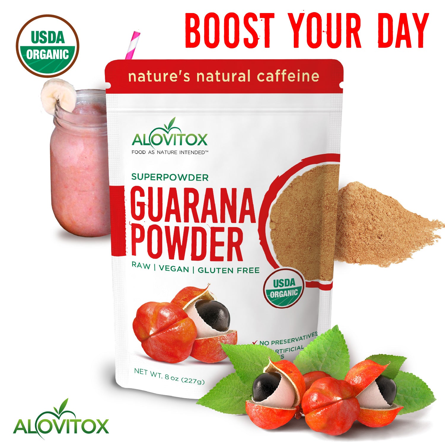 Organic Guarana Powder